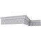 Ekena Millwork 6"H x 2 7/8"P x 6 1/2"F x 94 1/2"L, (5" Repeat), Richmond Crown Moulding MLD06X02X06RI - alternate 7